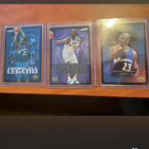 3 card “Victory set” Michael Jordan.